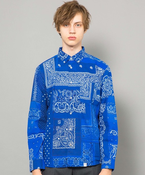 BEDWIN ベドウィン 半袖シャツ eye 目 転写プリント R-6213 BEDWIN \u0026 THE HEARTBREAKERS（ベドウィン アンド ザ ハート