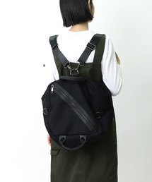 Pauline Bleu（ポリーヌブロー）の「【Pauline Bleu/ポリーヌブロー】メッシュ3wayバッグパック/リュック POR（バックパック/リュック）」