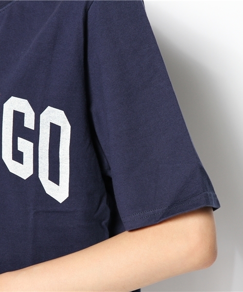 Another Edition（アナザーエディション）の「AE SANDIEGO T（Tシャツ/カットソー・レディース・グレー/ワインレッド/ネイビー・フリー）」の8枚目の写真