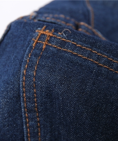 WEGO（ウィゴー）の「WEGO/ハイウエストロールアップショーツ（デニムパンツ・レディース・ホワイト/インディゴブルー/その他1/ダークインディゴブルー・MEDIUM/LARGE）」の11枚目の写真