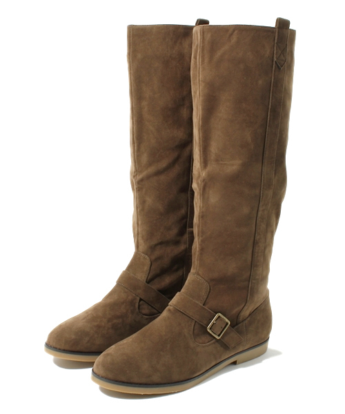 ORiental TRaffic（オリエンタルトラフィック）の「2月3日AM10時販売終了★エンジニアロングブーツ★3706（ブーツ・レディース・ブラック/カーキ/ブラウン・MEDIUM/LARGE/LL/SMALL）」の3枚目の写真