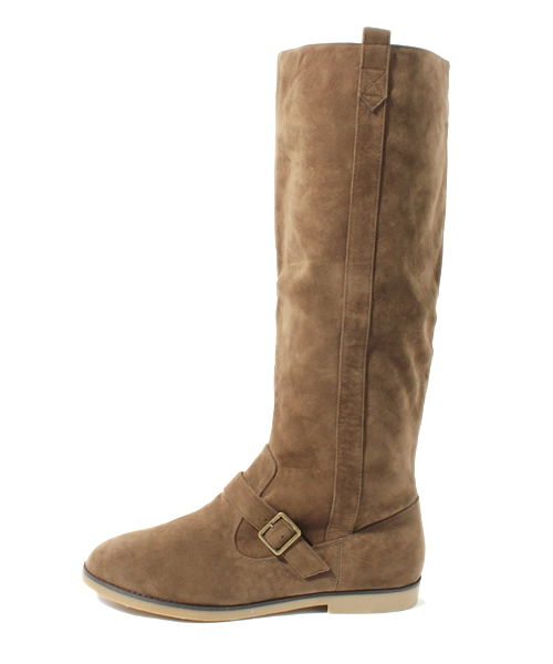 ORiental TRaffic（オリエンタルトラフィック）の「2月3日AM10時販売終了★エンジニアロングブーツ★3706（ブーツ・レディース・ブラック/カーキ/ブラウン・MEDIUM/LARGE/LL/SMALL）」の4枚目の写真