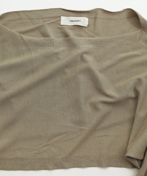 TODAYFUL シルキーアンサンブルニット　送料込み　美品 TODAYFUL - todayful シルキーアンサンブルニットの通販 by palma.s