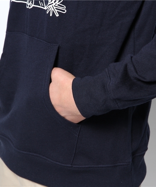 coen（コーエン）の「PARKIES(パーキーズ）キャンプスウェットパーカー（パーカー・メンズ・ネイビー・SMALL/MEDIUM/LARGE/X-LARGE）」の6枚目の写真