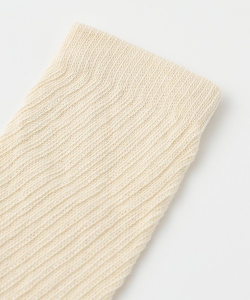 ORGANIC THREADS(オーガニックスレッズ )の「【オーガニックスレッズ/ORGANIC THREADS】オーガニックコットン レギュラークルー3足組ソックス(ソックス/靴下・レディース・キナリ・MEDIUM/LARGE)」の6枚目の写真