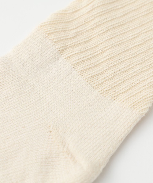 ORGANIC THREADS(オーガニックスレッズ )の「【オーガニックスレッズ/ORGANIC THREADS】オーガニックコットン レギュラークルー3足組ソックス(ソックス/靴下・レディース・キナリ・MEDIUM/LARGE)」の4枚目の写真