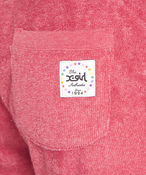 X-girl（エックスガール）の「PILE SHORTS（その他パンツ・レディース・アッシュグレー/レッド/パープル/ネイビー・2/1）」の10枚目の写真