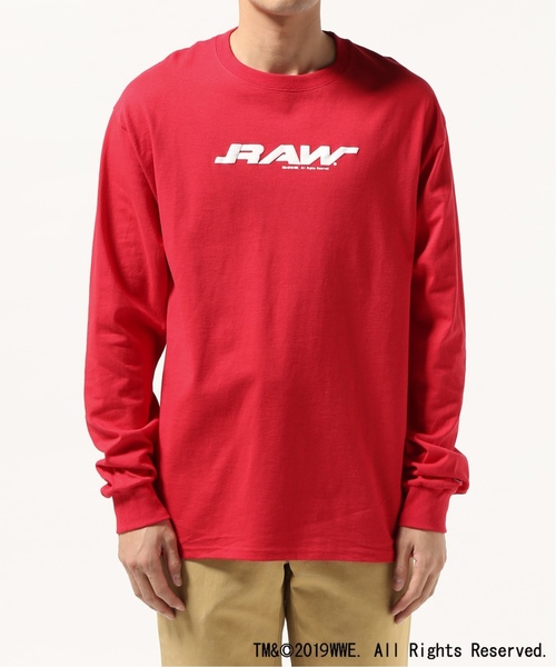 JOURNAL STANDARD(ジャーナルスタンダード)の「WWE×JOURNAL STANDARD : RAW LONG TEE#(Tシャツ/カットソー・メンズ・レッド・MEDIUM/LARGE)」の8枚目の写真