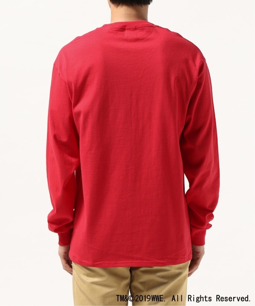 JOURNAL STANDARD(ジャーナルスタンダード)の「WWE×JOURNAL STANDARD : RAW LONG TEE#(Tシャツ/カットソー・メンズ・レッド・MEDIUM/LARGE)」の6枚目の写真