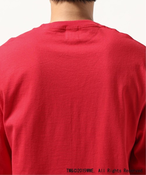 JOURNAL STANDARD(ジャーナルスタンダード)の「WWE×JOURNAL STANDARD : RAW LONG TEE#(Tシャツ/カットソー・メンズ・レッド・MEDIUM/LARGE)」の13枚目の写真