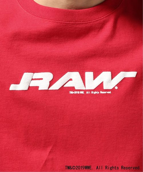 JOURNAL STANDARD(ジャーナルスタンダード)の「WWE×JOURNAL STANDARD : RAW LONG TEE#(Tシャツ/カットソー・メンズ・レッド・MEDIUM/LARGE)」の9枚目の写真