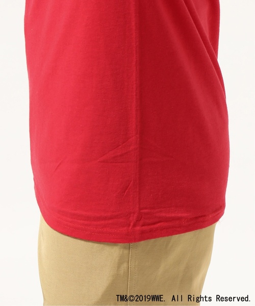JOURNAL STANDARD(ジャーナルスタンダード)の「WWE×JOURNAL STANDARD : RAW LONG TEE#(Tシャツ/カットソー・メンズ・レッド・MEDIUM/LARGE)」の12枚目の写真
