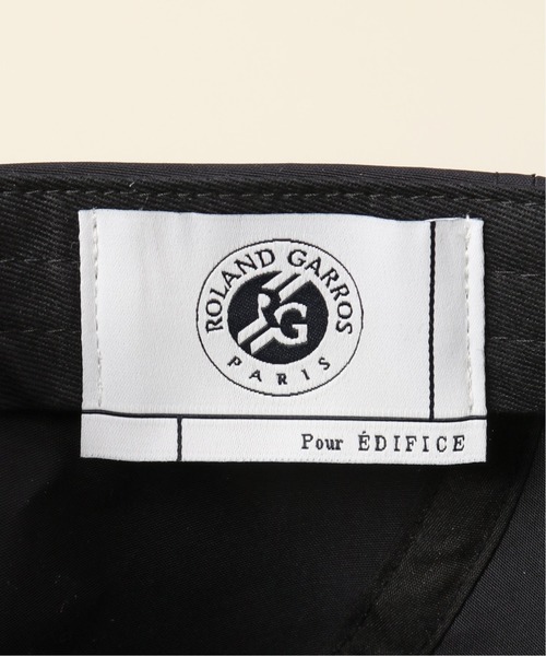 EDIFICE(エディフィス)の「ROLAND GARROS × EDIFICE 別注 JET CAP(キャップ・メンズ・ホワイト/ネイビー・FREE)」の11枚目の写真