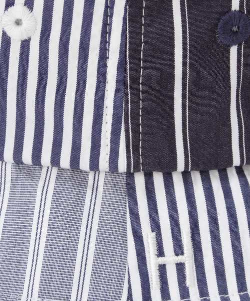 EDIFICE（エディフィス）の「HICO×EDIFICE STRIPE BUCKET HAT（ハット・メンズ・ブラック/ネイビー/ブルー・FREE）」の15枚目の写真