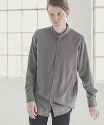 d3d5 | ms3926-ノーカラーシャツ(シャツ/ブラウス)