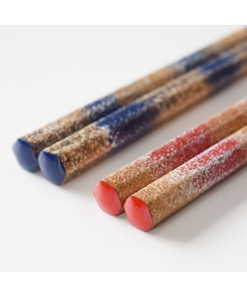 BIRTHDAY BAR(バースデイバー)の「六角霞夫婦箸(カトラリー・レディース・その他・フリー)」の2枚目の写真