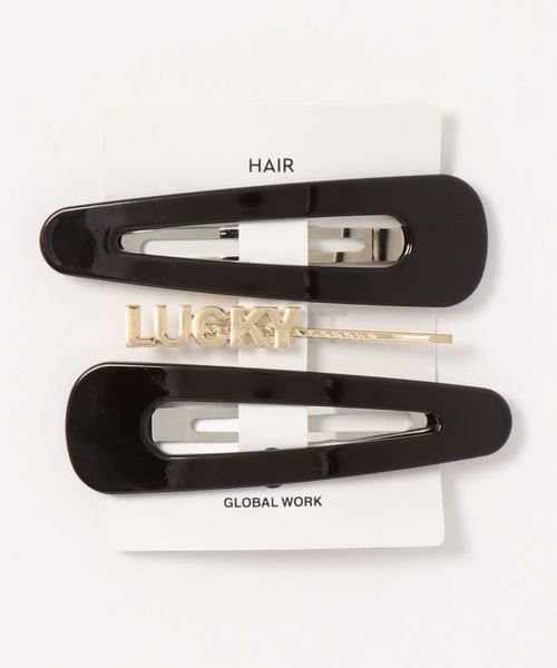 GLOBAL WORK（グローバルワーク）の「【キッズ】3SETヘアピン/849610（ヘアピン・キッズ・ダークブラウン/ベージュ/パープル系その他5・FREE）」の10枚目の写真