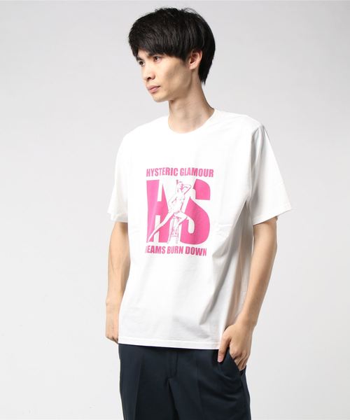 HYSTERIC GLAMOUR（ヒステリックグラマー）の「CELEBRITY GIRL Tシャツ（Tシャツ/カットソー・メンズ・ホワイト/ブラック/グリーン・X-LARGE/SMALL/MEDIUM/LARGE）」の8枚目の写真