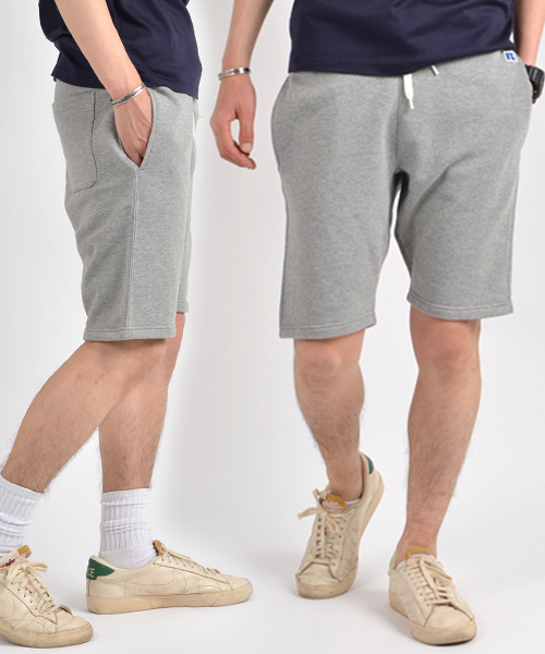 SHIPS(シップス)の「SC: RUSSEL ATHLETIC 【SHIPS別注】 スウェット/ショーツ■(その他パンツ・メンズ・ヘザ-グレー/ブルー/レッド系その他・SMALL/MEDIUM/LARGE)」の2枚目の写真