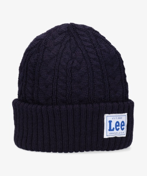 Lee（リー）の「【Lee】CABLE WATCH CAP ACRYLIC / 【リー】ケーブル　ワッチキャップ　アクリル　オーバーライド（ニットキャップ/ビーニー・メンズ・ホワイト/ブラック/ネイビー/グレー/ピンク/イエロー/ワイン/モスグリーン・57~59cm）」の16枚目の写真