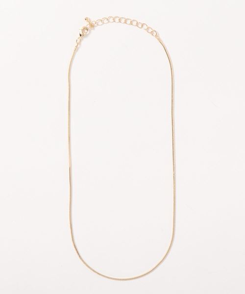 flower（フラワー）の「スネークチョーカーネックレス（ネックレス・レディース・シルバー/ゴールド・FREE）」の4枚目の写真