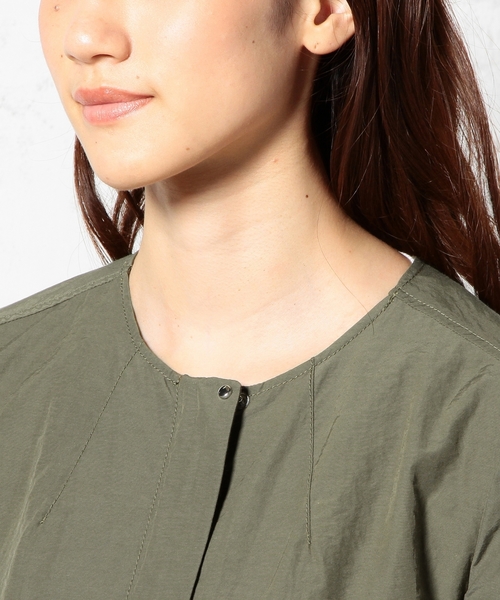 green label relaxing（グリーンレーベルリラクシング）の「GT HandWashable ダンプブルゾン ◆（ブルゾン・レディース・ダークグリーン/コバルトブルー・36/40/38）」の7枚目の写真