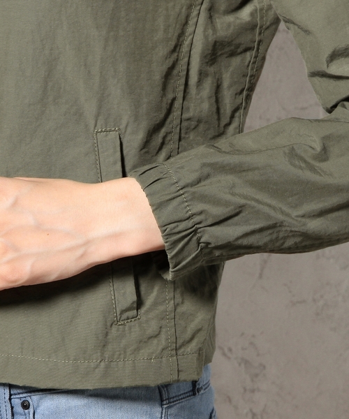 green label relaxing（グリーンレーベルリラクシング）の「GT HandWashable ダンプブルゾン ◆（ブルゾン・レディース・ダークグリーン/コバルトブルー・36/40/38）」の9枚目の写真