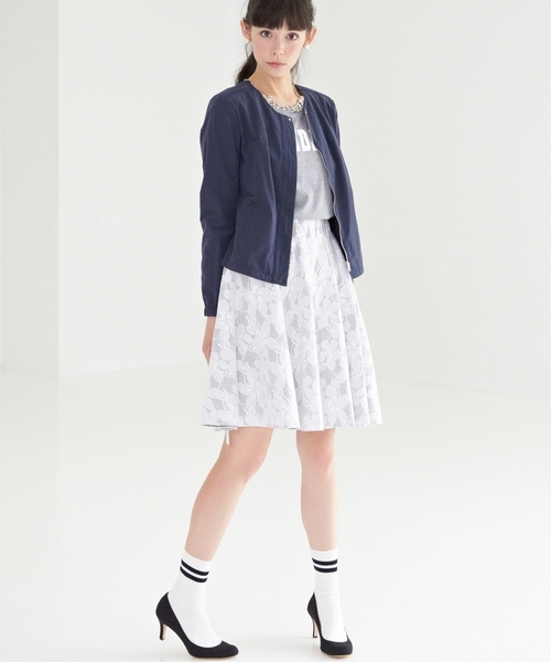 green label relaxing（グリーンレーベルリラクシング）の「GT HandWashable ダンプブルゾン ◆（ブルゾン・レディース・ダークグリーン/コバルトブルー・36/40/38）」の6枚目の写真