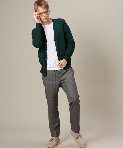 BEAUTY&YOUTH UNITED ARROWS(ビューティーアンドユースユナイテッドアローズ)の「BY スーピマ コットン Vカーディガン ◆(カーディガン/ボレロ・メンズ・グレー/ダークグリーン/ネイビー・SMALL/MEDIUM/LARGE/X-LARGE)」の7枚目の写真