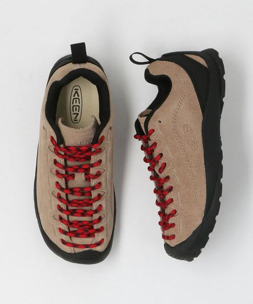 KEEN(キーン)の「<KEEN>JASPER スエードスニーカー :(スニーカー・レディース・ベージュ/ブラウン・7h/7/6/8/6h)」の2枚目の写真