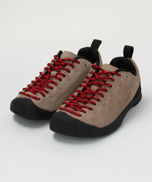 KEEN(キーン)の「<KEEN>JASPER スエードスニーカー :(スニーカー・レディース・ベージュ/ブラウン・7h/7/6/8/6h)」の3枚目の写真