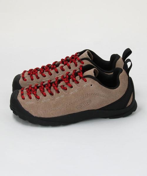 KEEN(キーン)の「<KEEN>JASPER スエードスニーカー :(スニーカー・レディース・ベージュ/ブラウン・7h/7/6/8/6h)」の4枚目の写真