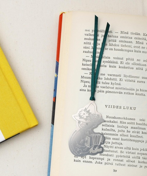 MOOMIN（ムーミン）の「MOOMIN ムーミン ステンレスブックマーカー しおり（本・レディース・その他1/その他2/その他3・FREE）」の3枚目の写真