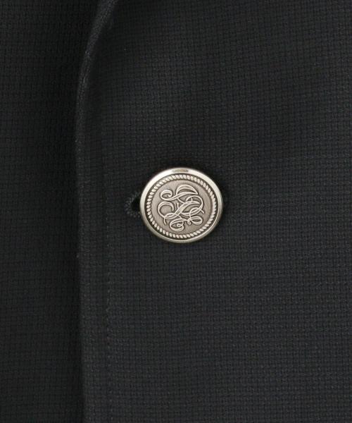 J.PRESS(ジェイプレス)の「ハイランドペピンメリノ メッシュ ブレザー / 銀ボタン(テーラードジャケット・メンズ・ネイビー系・AB7/AB6/AB5/A6/A5/A4)」の6枚目の写真
