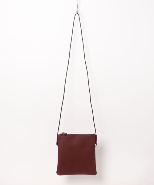 BICASH（ビカーシ）の「レザーサコッシュ/#HG-016（ショルダーバッグ・メンズ・カーキ/ボルドー/ウッド/ブラック/ブラウン/ダークブラウン/キャメル・FREE）」の7枚目の写真