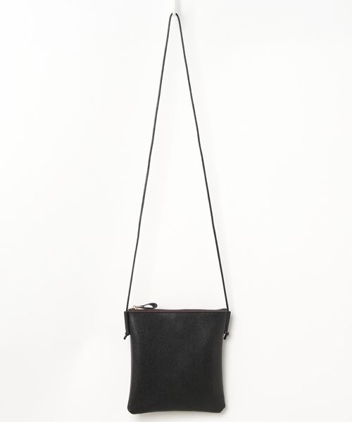 BICASH（ビカーシ）の「レザーサコッシュ/#HG-016（ショルダーバッグ・メンズ・カーキ/ボルドー/ウッド/ブラック/ブラウン/ダークブラウン/キャメル・FREE）」の13枚目の写真