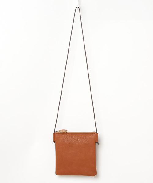 BICASH（ビカーシ）の「レザーサコッシュ/#HG-016（ショルダーバッグ・メンズ・カーキ/ボルドー/ウッド/ブラック/ブラウン/ダークブラウン/キャメル・FREE）」の11枚目の写真