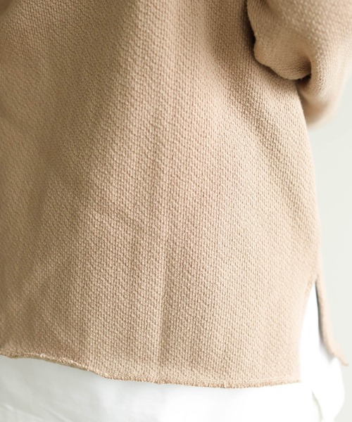 Auntie Rosa Holiday（アンティローザホリデー）の「ループスウェットメキシカンパーカ（パーカー・レディース・モカ/ナチュラル/ライトパープル・FREE）」の20枚目の写真