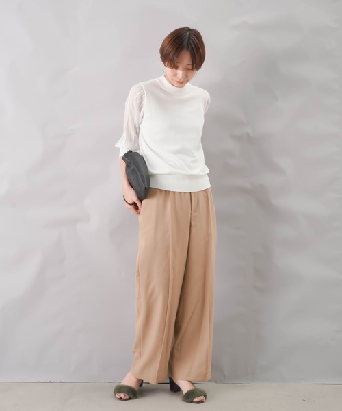 LUCA/LADY LUCK LUCA✨️ウエストグログランセンターシームパンツ LUCA/LADY LUCK LUCA（ルカ/レディラックルカ）の「LC/LLL