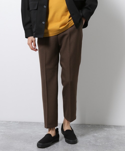 LAKOLE（ラコレ）の「ステップツイルイージーパンツ / LAKOLE（その他パンツ・メンズ・ブラック/ブラウン/アイボリー・MEDIUM/LARGE）」の2枚目の写真