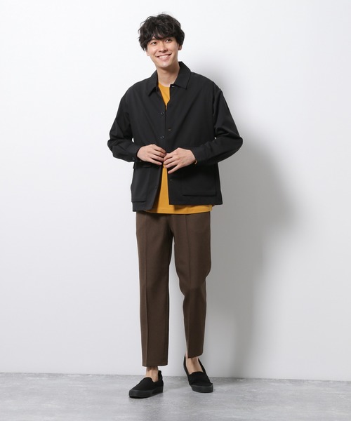 LAKOLE（ラコレ）の「ステップツイルイージーパンツ / LAKOLE（その他パンツ・メンズ・ブラック/ブラウン/アイボリー・MEDIUM/LARGE）」の18枚目の写真