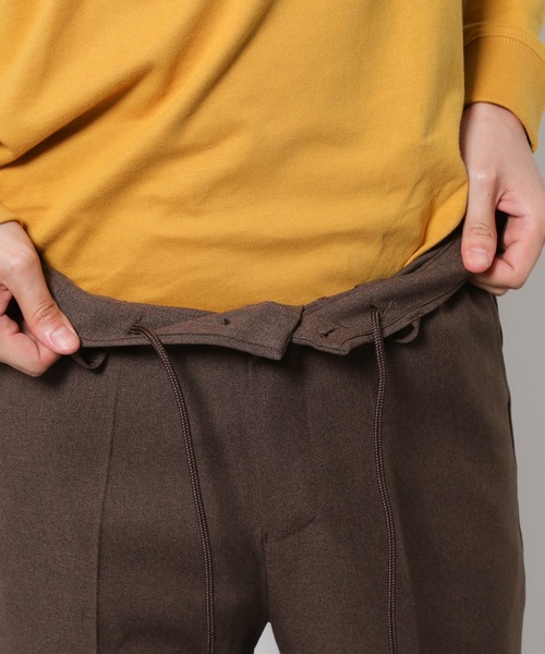 LAKOLE（ラコレ）の「ステップツイルイージーパンツ / LAKOLE（その他パンツ・メンズ・ブラック/ブラウン/アイボリー・MEDIUM/LARGE）」の10枚目の写真