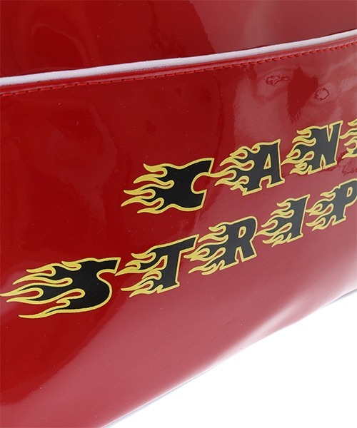 Candy Stripper（キャンディストリッパー）の「CANDY FIRE LOGO バッグ（ハンドバッグ・レディース・ブラック/レッド・FREE）」の5枚目の写真