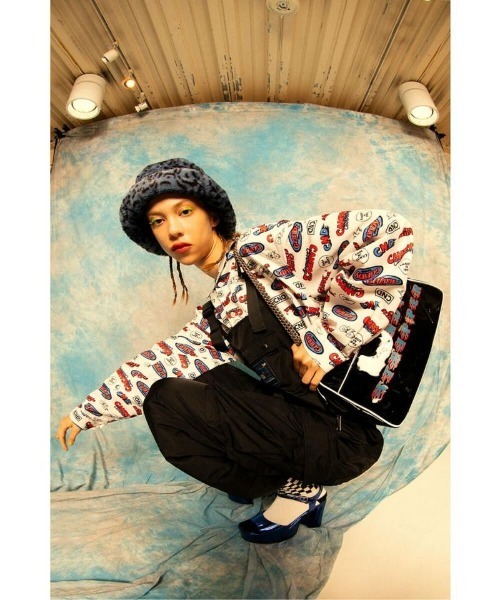 Candy Stripper（キャンディストリッパー）の「CANDY FIRE LOGO バッグ（ハンドバッグ・レディース・ブラック/レッド・FREE）」の11枚目の写真