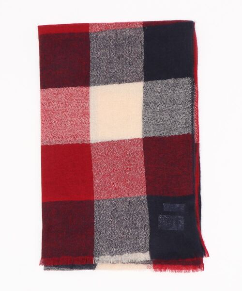MACKINTOSH PHILOSOPHY カシミヤ大判ストール　ブロック柄 楽天市場】【SALE／15%OFF】ウォッシャブルカシミヤブロック