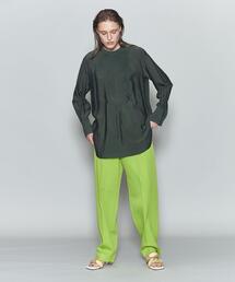 6（ロク）の「＜6(ROKU)＞CUPRA DRESS LONG SLEEVE SHIRT/シャツ