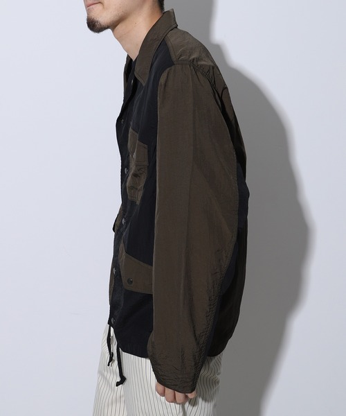 styles(スタイルス)の「EASTLOGUE MECHANIC JACKET 1720SSJK05(ナイロンジャケット・メンズ・カーキ・MEDIUM/LARGE)」の3枚目の写真