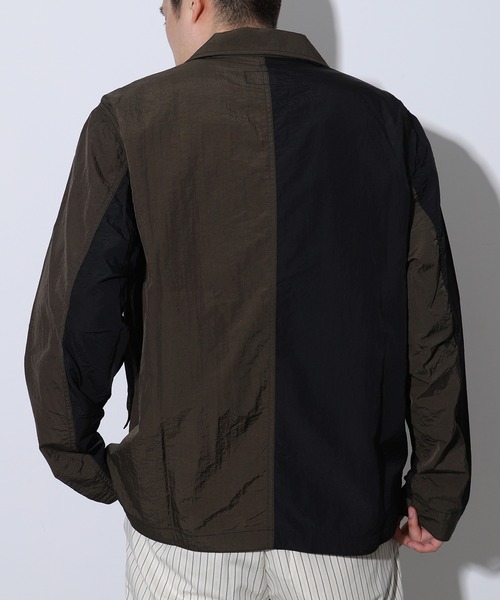 styles(スタイルス)の「EASTLOGUE MECHANIC JACKET 1720SSJK05(ナイロンジャケット・メンズ・カーキ・MEDIUM/LARGE)」の4枚目の写真