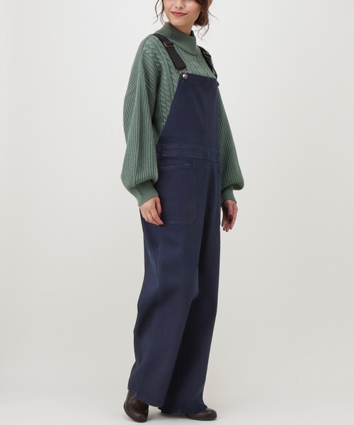 NAVY（ネイビー）の「オーバーオール（サロペット/オーバーオール・レディース・ライトインディゴブルー/ワンウォッシュ・M/L）」の4枚目の写真