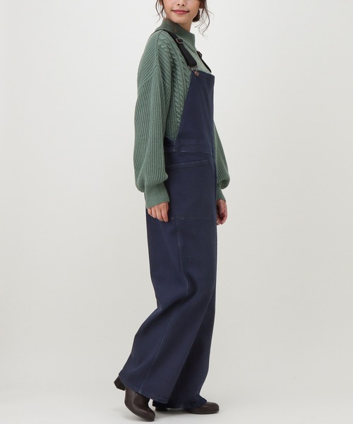 NAVY（ネイビー）の「オーバーオール（サロペット/オーバーオール・レディース・ライトインディゴブルー/ワンウォッシュ・M/L）」の6枚目の写真